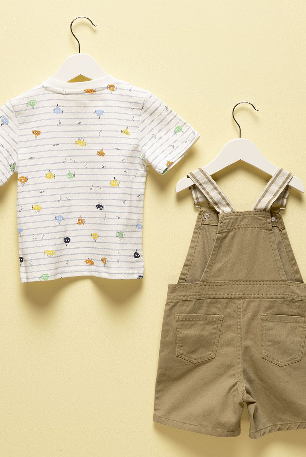 YAMP - Conjunto Jardinera Más Polera Bebé Niño Yamp