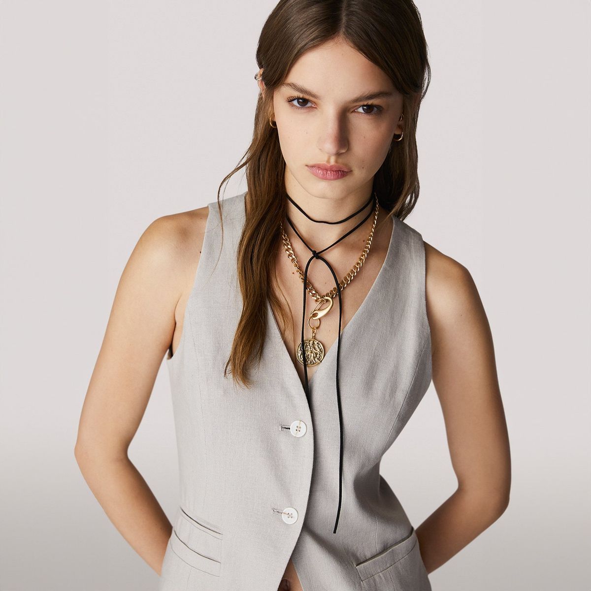 SYBILLA - Vest Sin Mangas Mujer Sybilla