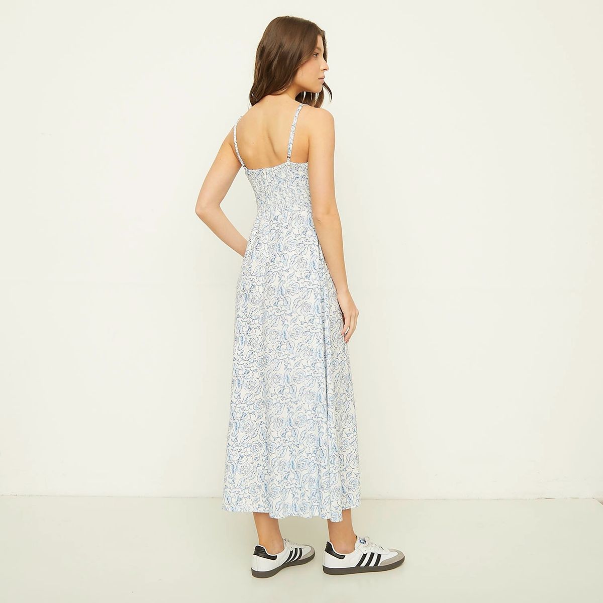 SYBILLA - Vestido Casual Viscosa Maxi Mujer