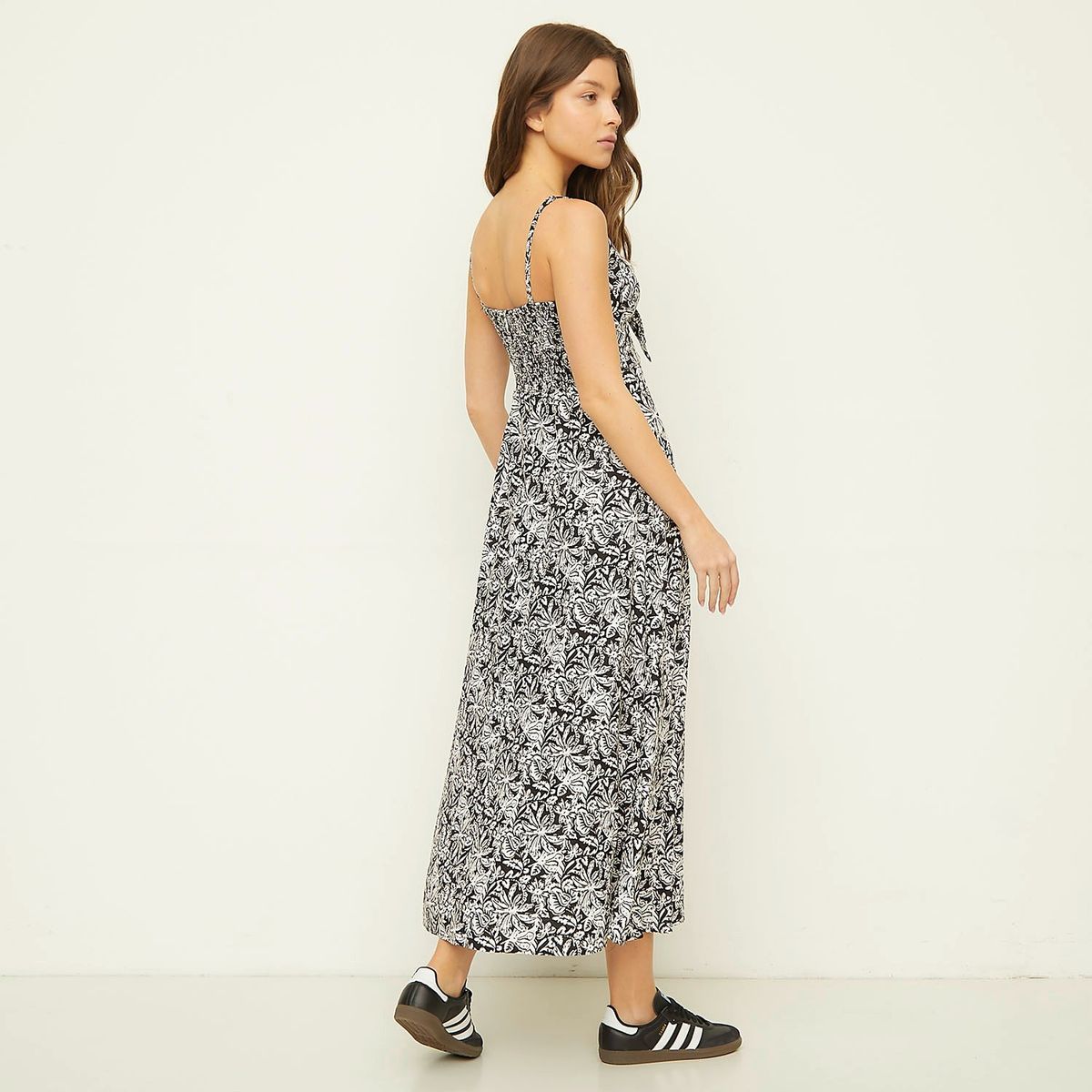 SYBILLA - Vestido Casual Viscosa Maxi Mujer