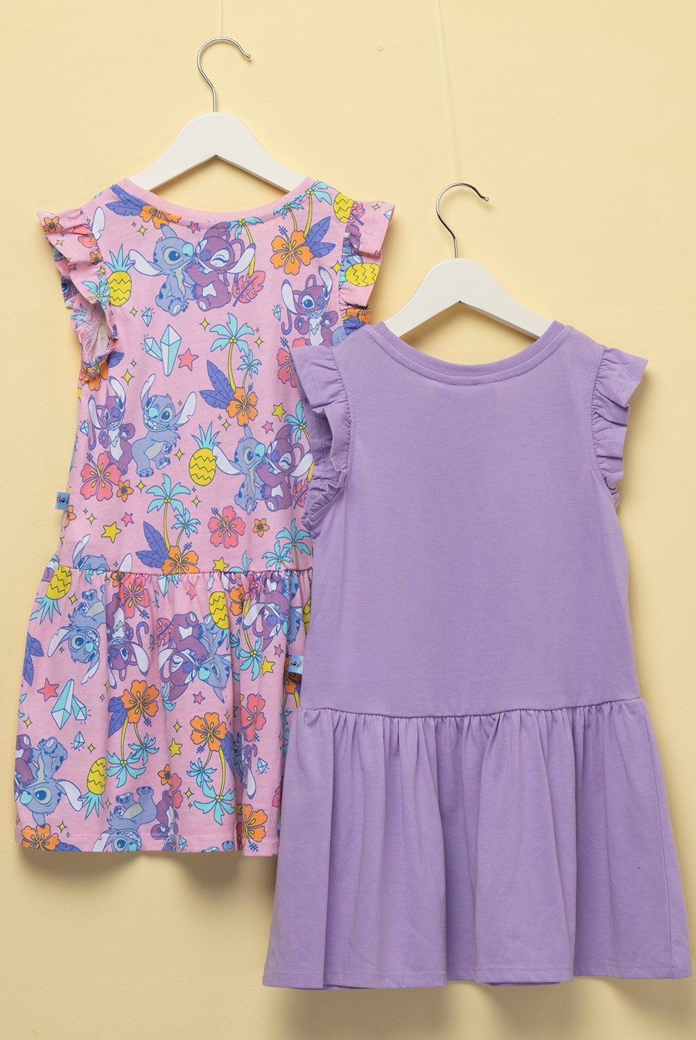 LILO & STITCH - Pack 2 Vestidos Niña Algodón Lilo & Stitch