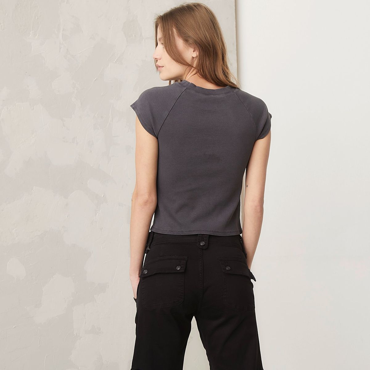 AMERICANINO - Polera Manga Corta Algodón Mujer Americanino