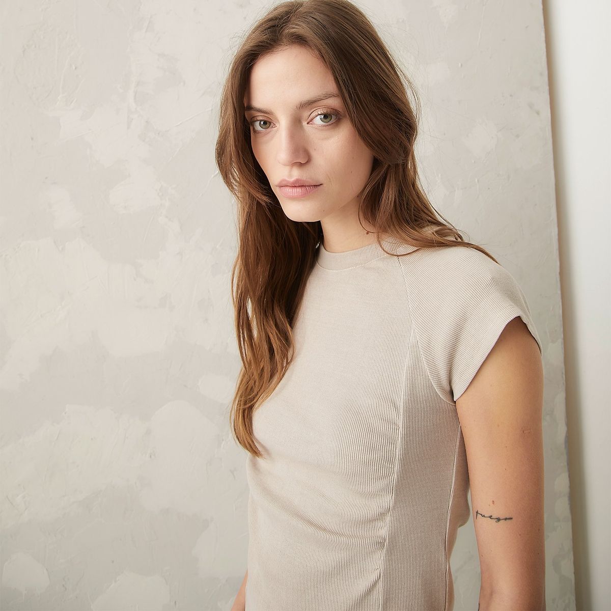 AMERICANINO - Polera Manga Corta Algodón Mujer Americanino