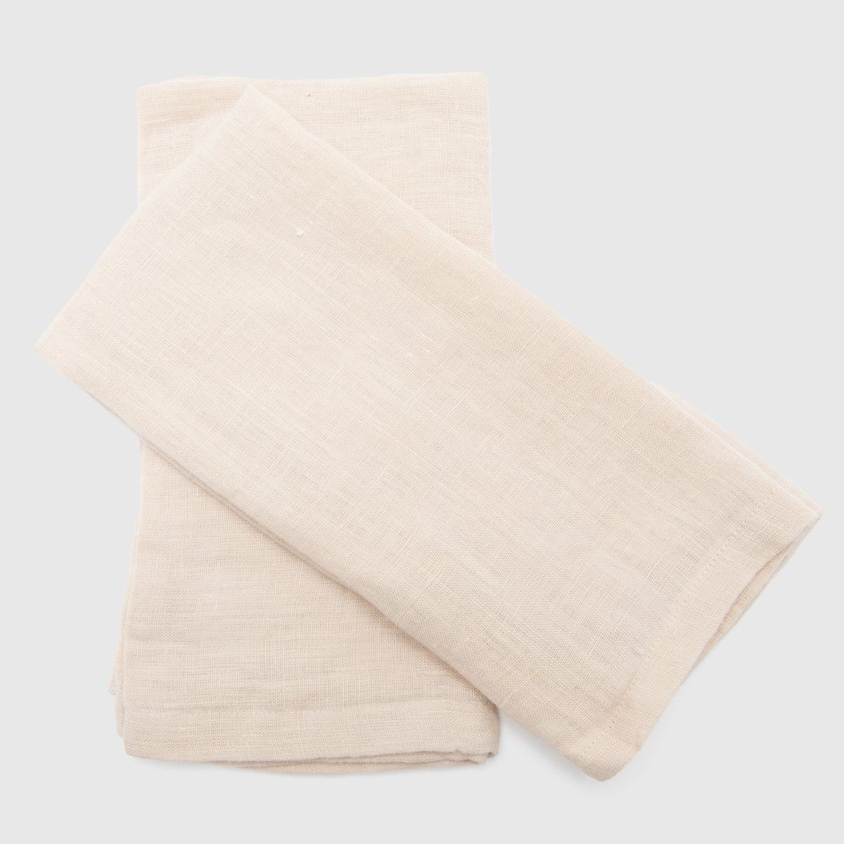 BASEMENT HOME - Set de 2 Servilletas Lino Natural Basement Home 45x45 cm