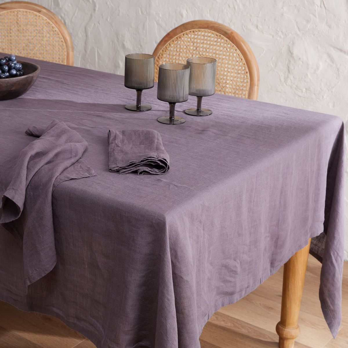 BASEMENT HOME - Mantel Lino Basement Home Rectangular Gris