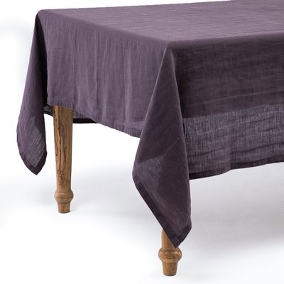 Imagen 2 del producto Mantel Lino Rectangular Gris