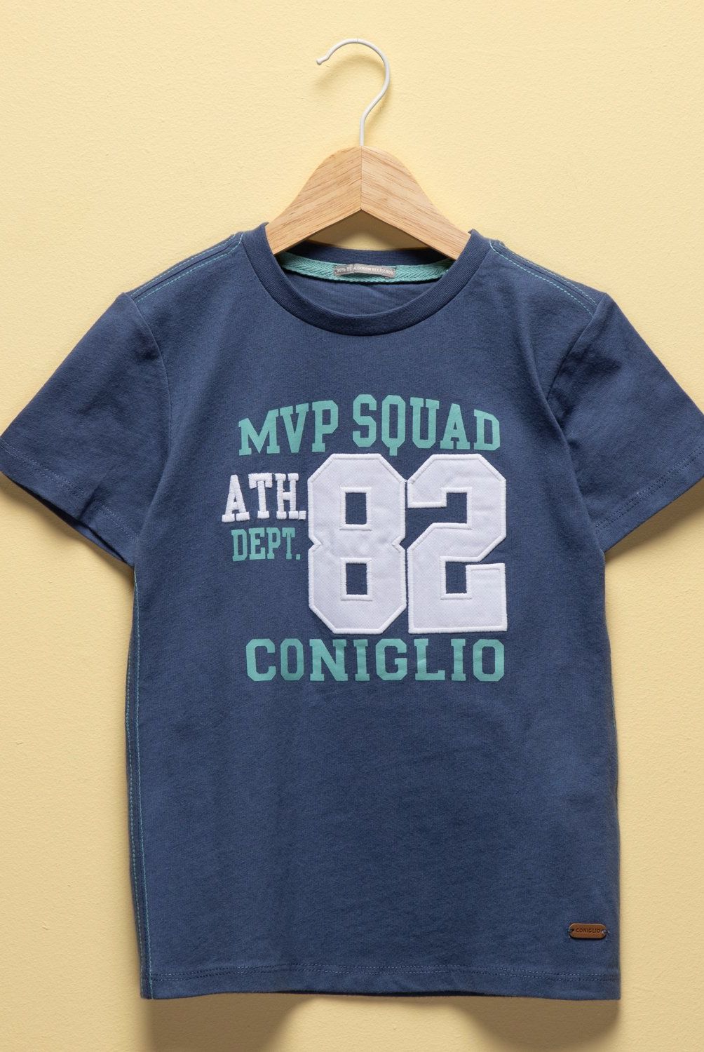 CONIGLIO - Polera Manga Corta Niño Algodón Coniglio