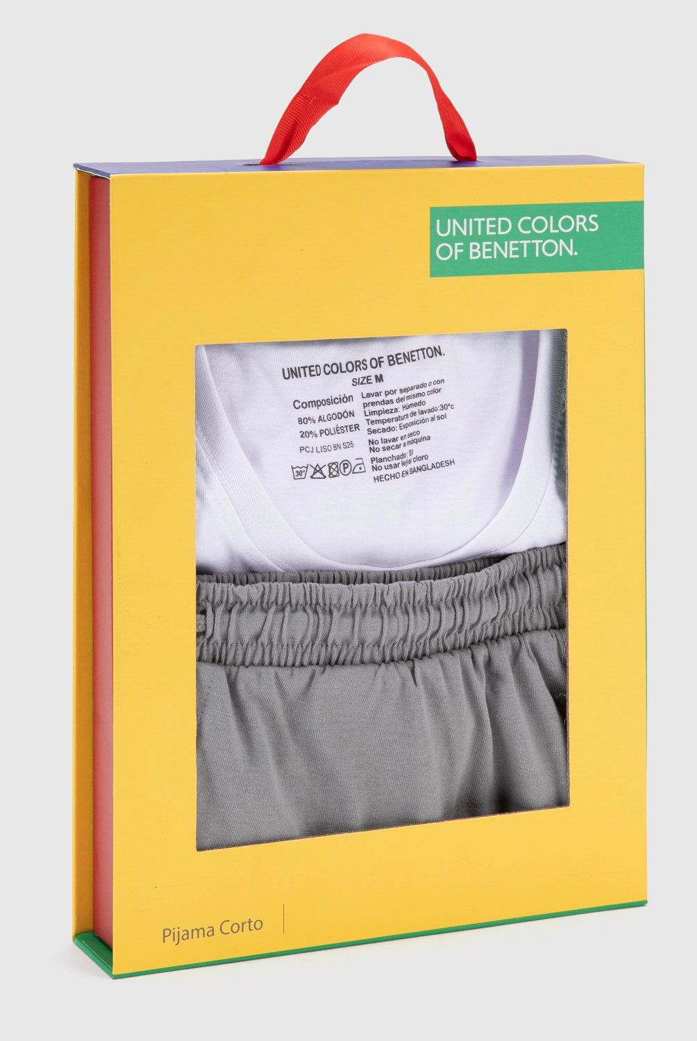 BENETTON - Conjunto Pijama Corto Hombre Benetton