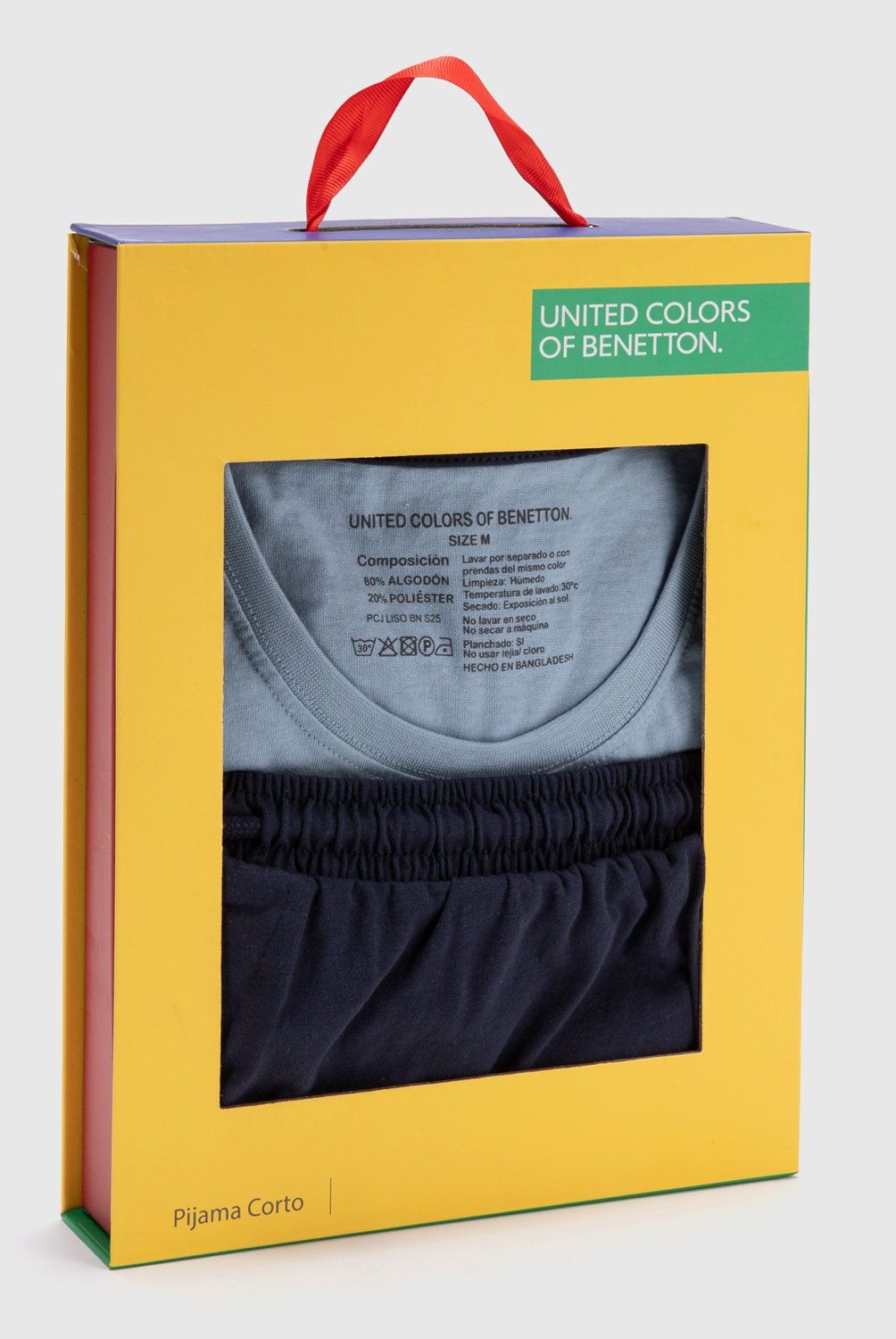 BENETTON - Conjunto Pijama Corto Hombre Benetton