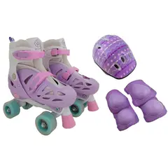SCOOP - Set Patines 4 Ruedas Mg +Proteccion