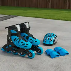 SCOOP - Set Patines en Línea Ajustables con Protección Infantil
