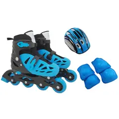 SCOOP - Set Patines En Línea Ajustables Con Protección Infantil