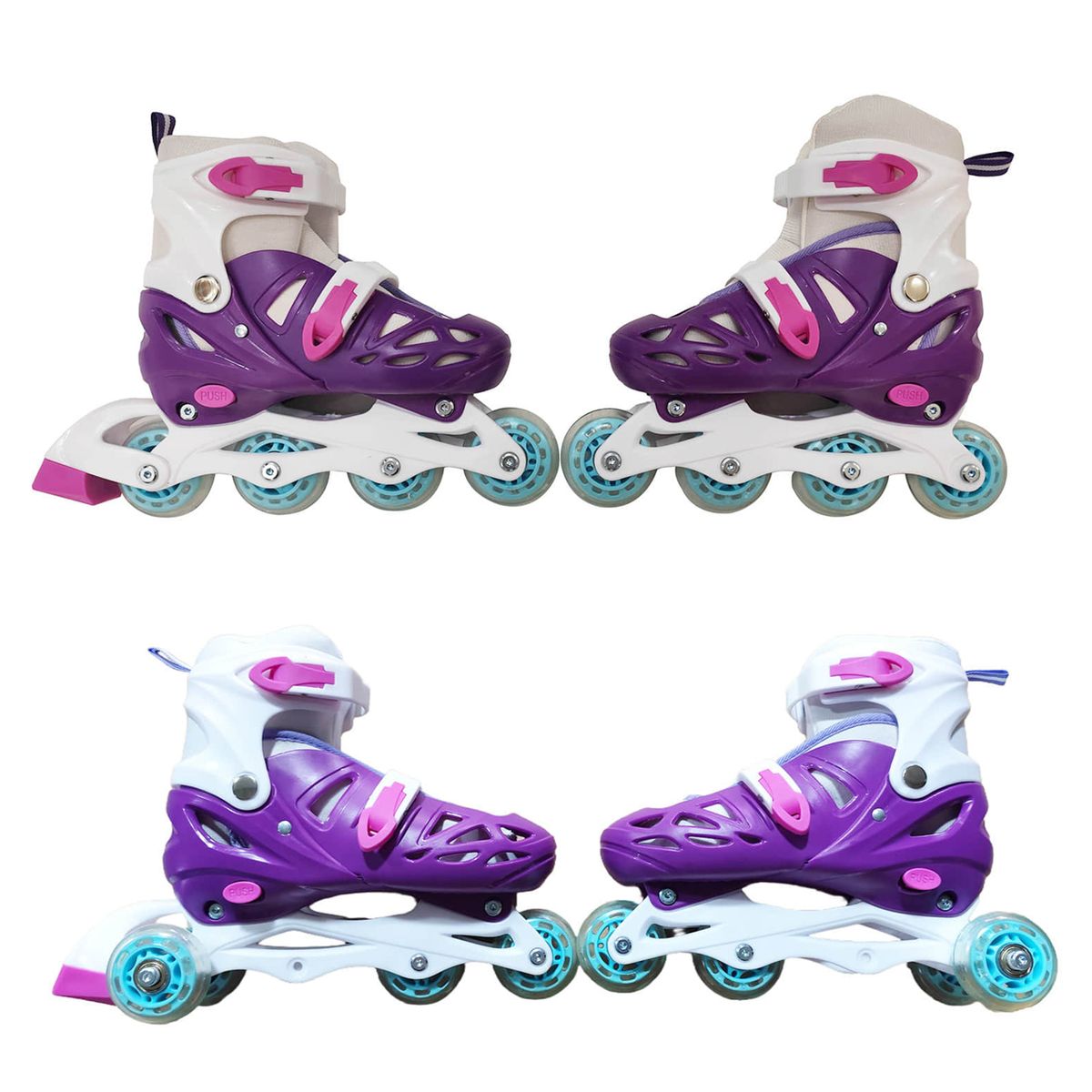 SCOOP - Set Patines En Linea Mg +Proteccion Scoop