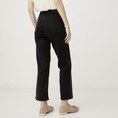 Imagen 2 del producto Jeans Wide Leg Tiro Alto Mujer