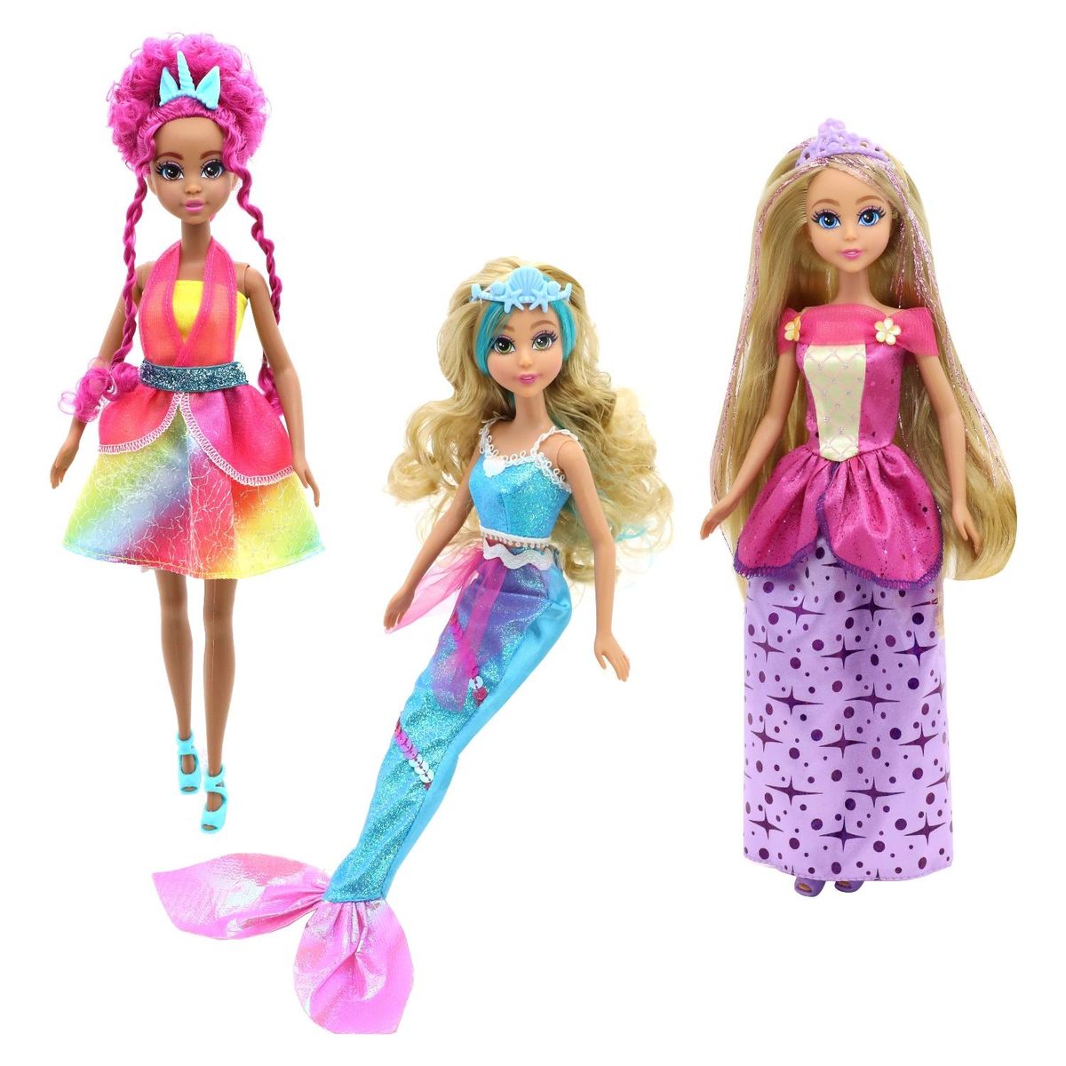 DREAMEEZ - Pack de 5 Muñecas Colección Fantasy Dreameez