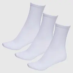 SYBILLA - Pack de 3 Calcetines Algodón Mujer Medias Lisas
