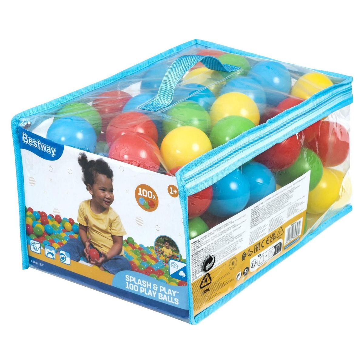 BESTWAY - Bolsa De 100 Pelotas Bestway