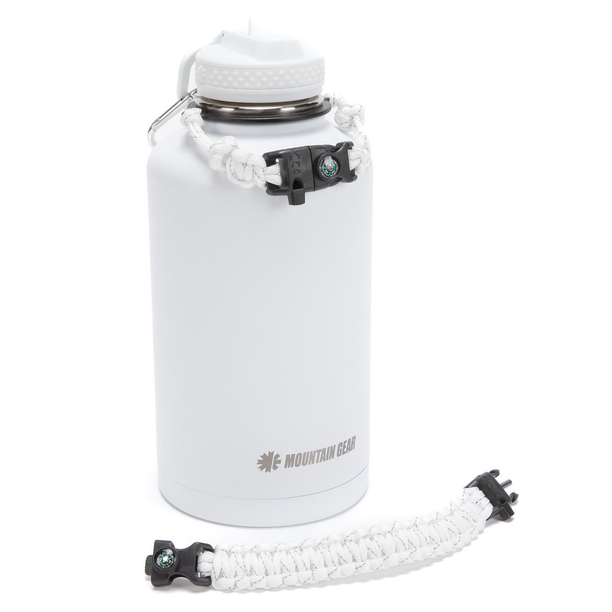 MOUNTAIN GEAR - Botella Deportiva Mountain Gear 2 Litros Acero Inoxidable Unisex