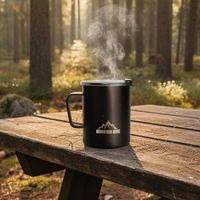 Vaso Mug Térmico 350 ml Acero Inoxidable Unisex