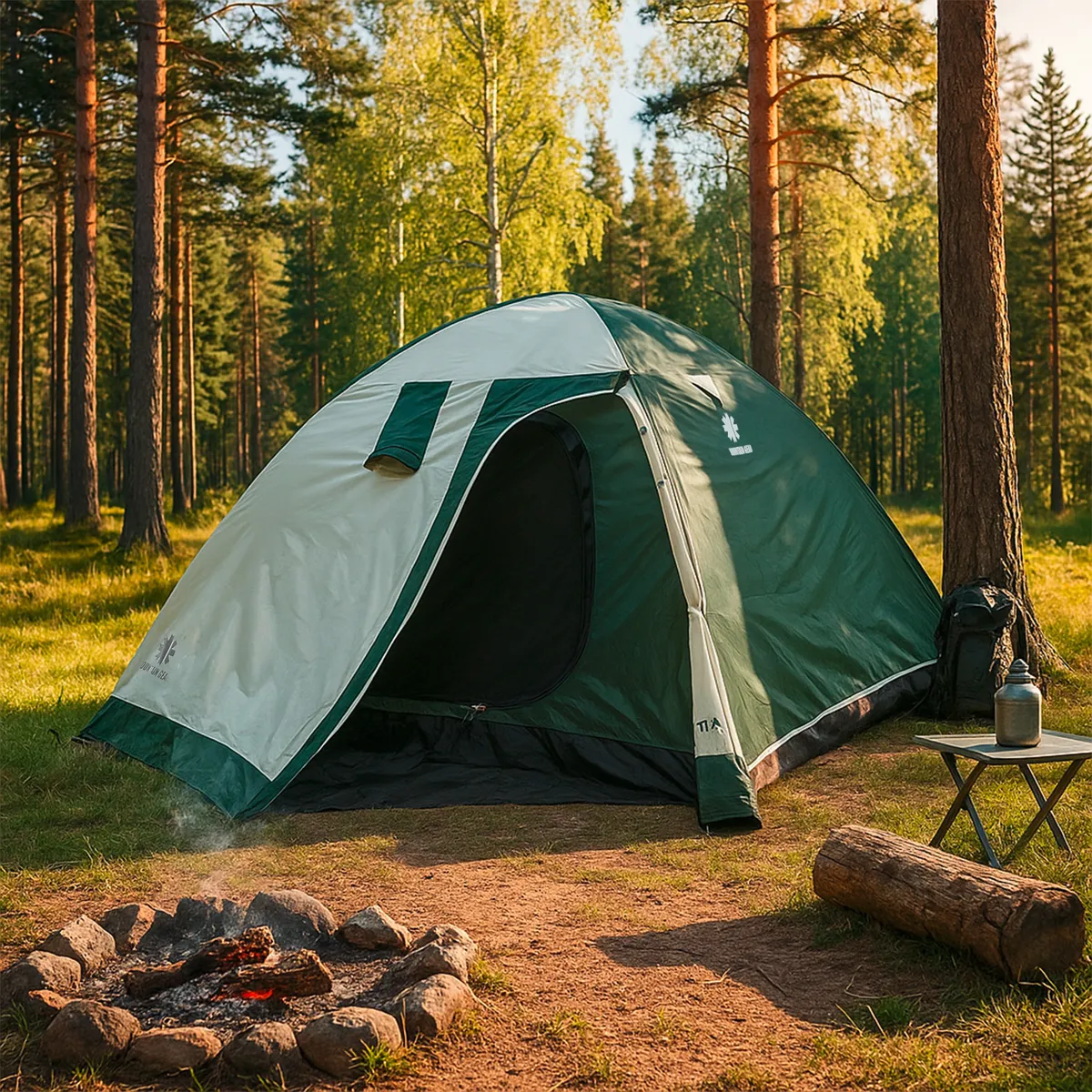 MOUNTAIN GEAR - Carpa Familiar Mountain Gear Olympic para 6 Personas