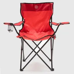SCOOP - Silla Camping Plegable con Apoya Brazos y Bolso