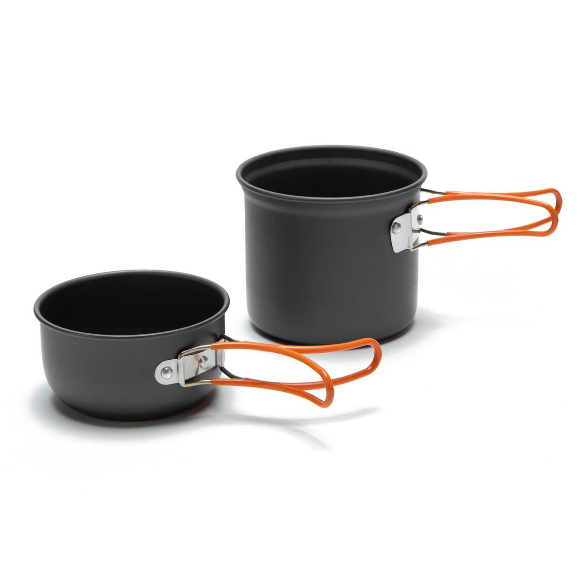 MOUNTAIN GEAR - Set de Ollas Camping Mountain Gear Aluminio 2 Piezas