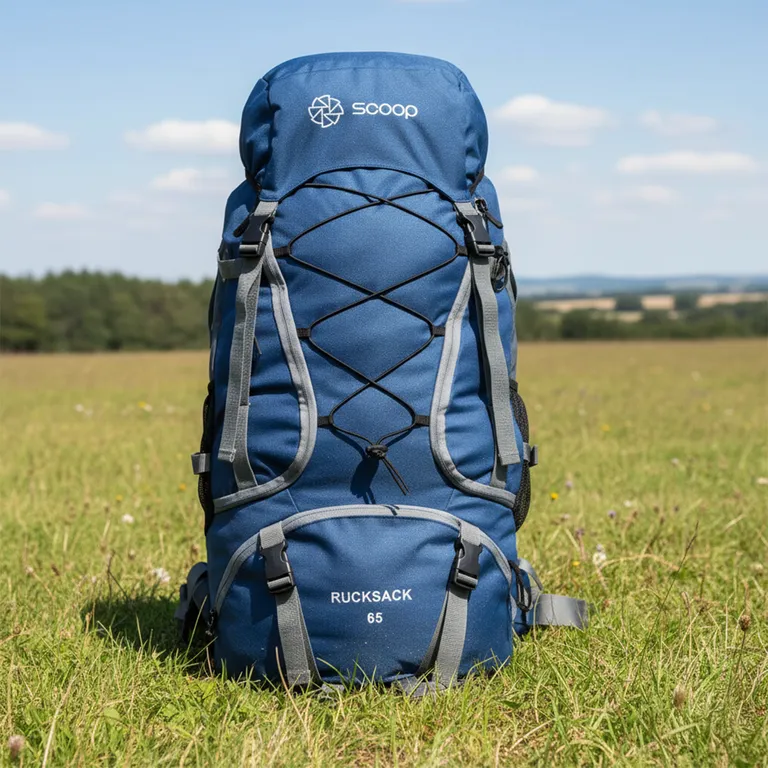 SCOOP Mochila Camping Rucksac 65 Litros Unisex