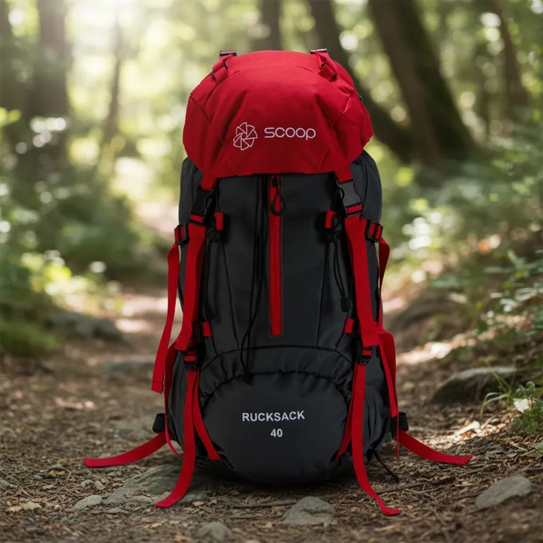 SCOOP Mochila Camping Rucksac 50 Litros