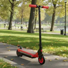SCOOP - Scooter Eléctrico para Niños con Luces LED y Altura Ajustable