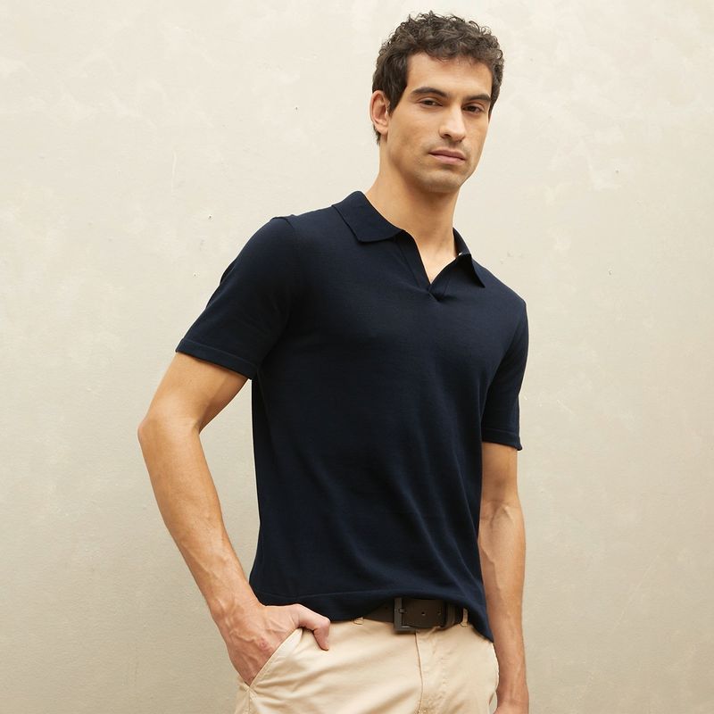 WOLF&HANK - Polera Manga Corta Casual Hombre Wolf&Hank