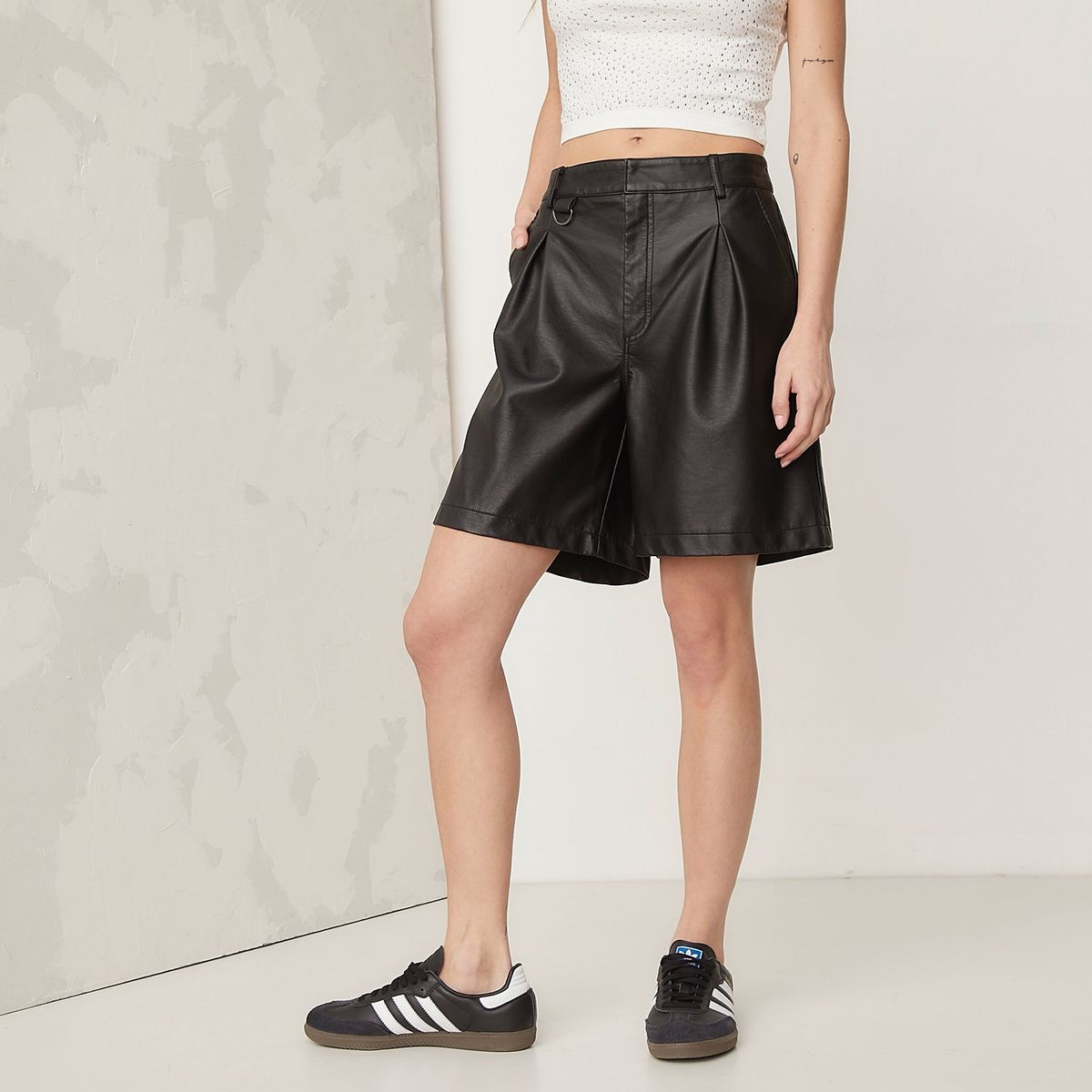 AMERICANINO - Bermuda PU Mujer Americanino