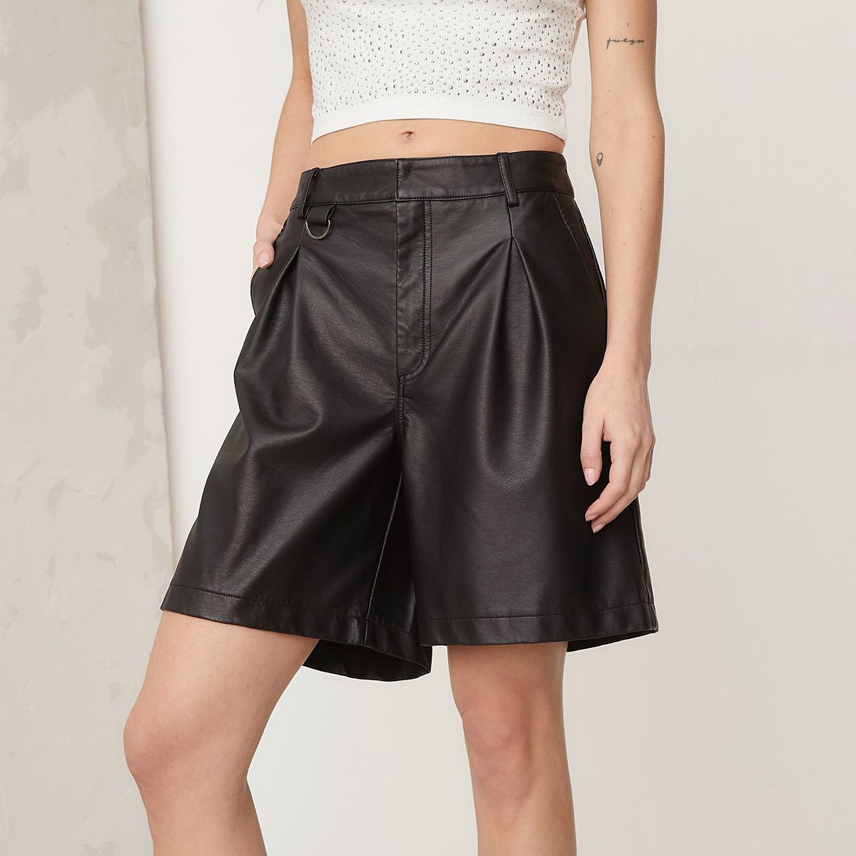 AMERICANINO - Bermuda PU Mujer Americanino