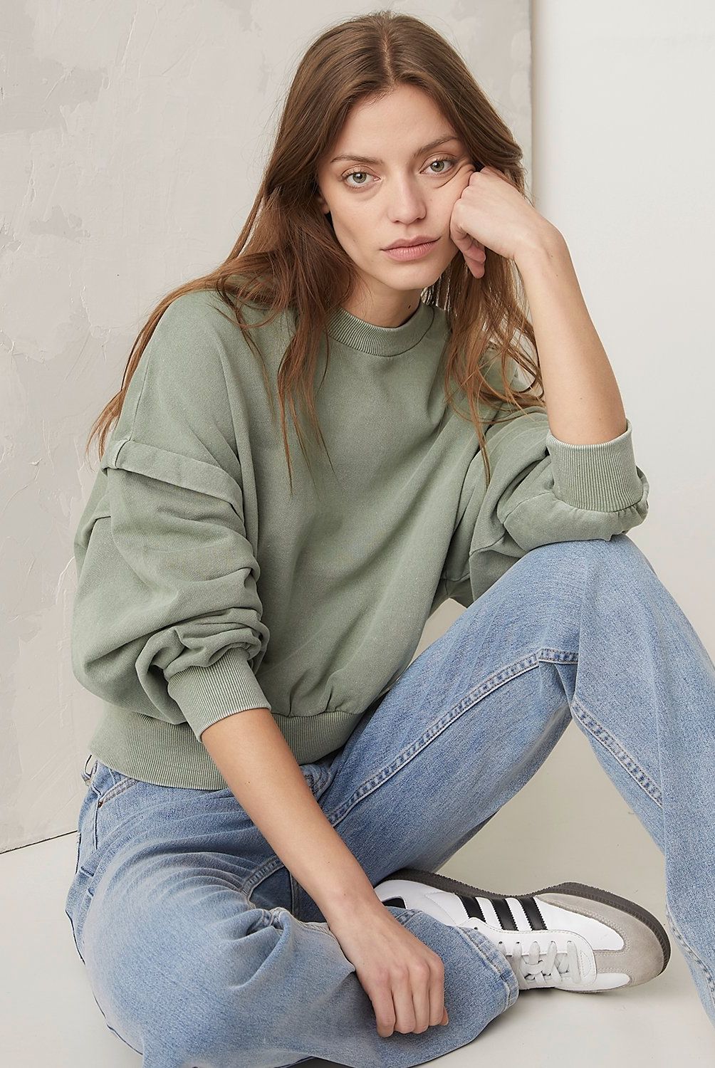 AMERICANINO - Polerón Cropped Mujer Americanino