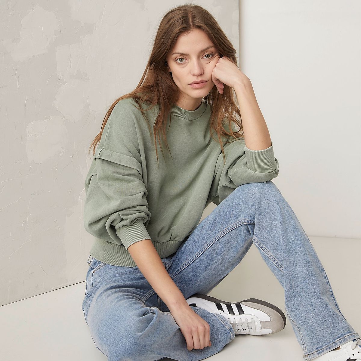 AMERICANINO - Polerón Cropped Mujer Americanino