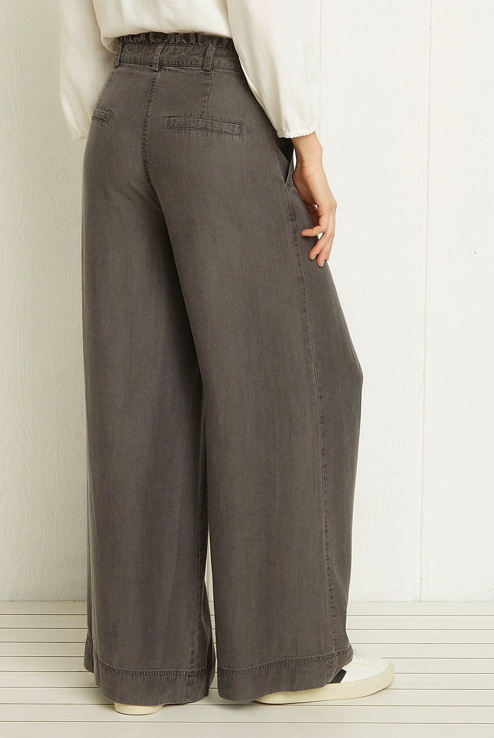 UNIVERSITY CLUB - Jeans Wide Leg Tiro Alto Mujer University Club