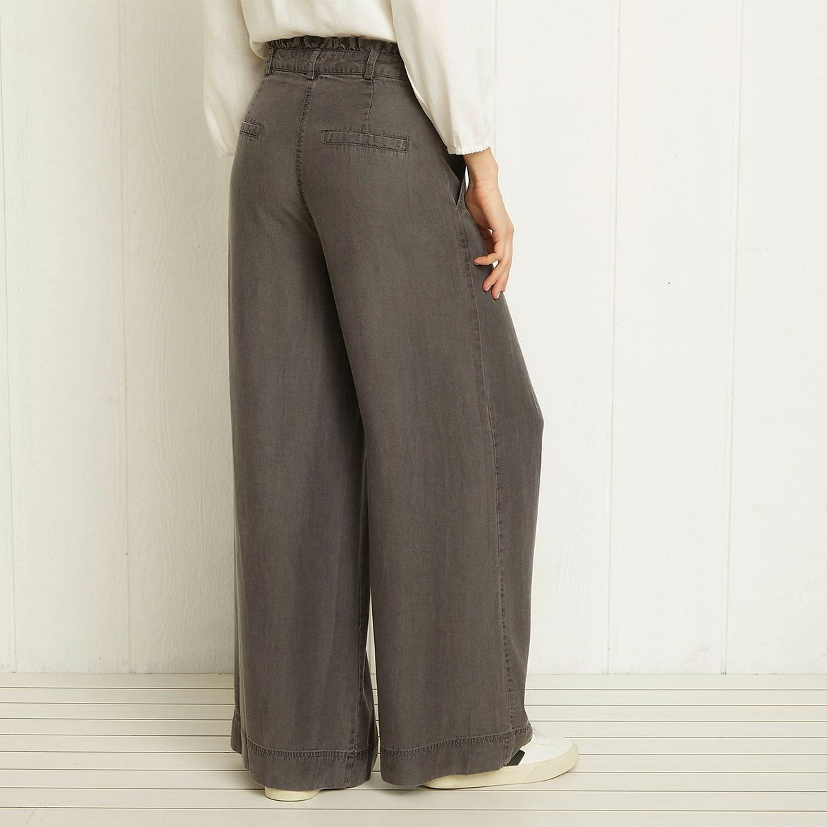 UNIVERSITY CLUB - Jeans Wide Leg Tiro Alto Mujer University Club