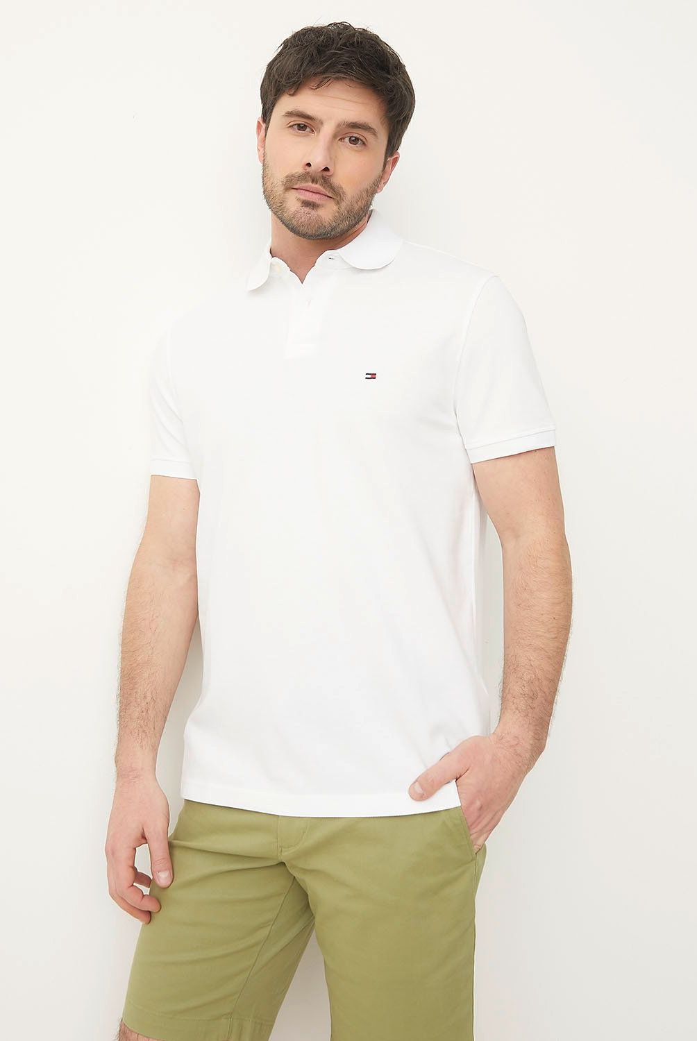 TOMMY HILFIGER - Polera Polo Manga Corta Hombre Tommy Hilfiger
