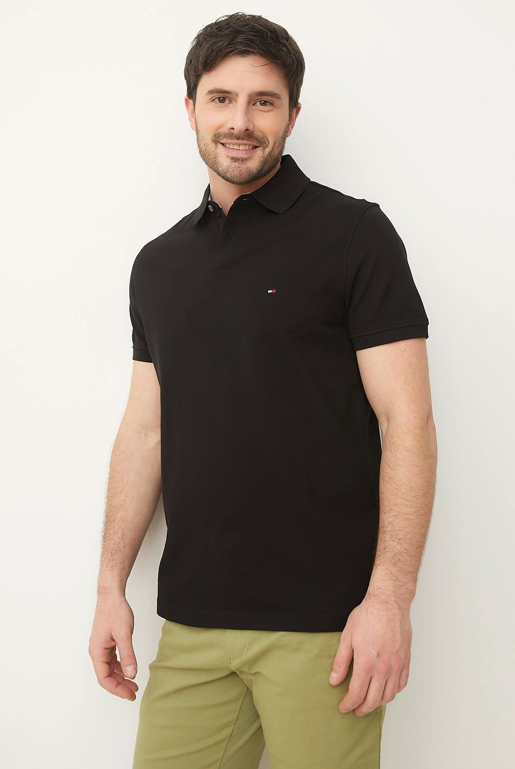 TOMMY HILFIGER - Polera Polo Manga Corta Hombre Tommy Hilfiger