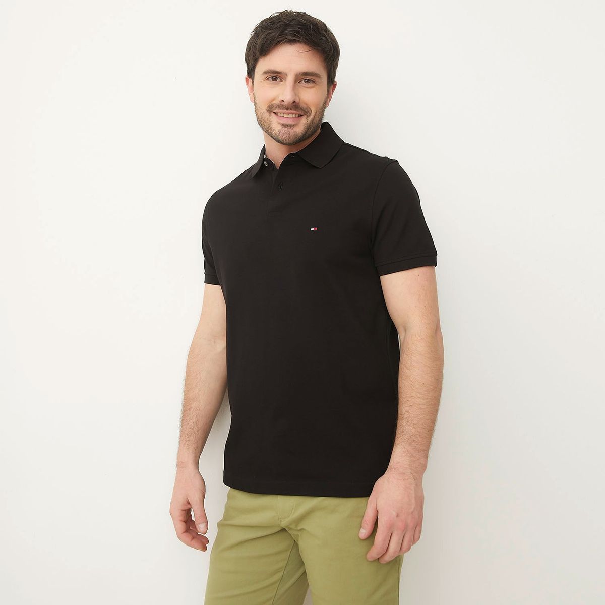 TOMMY HILFIGER - Polera Polo Manga Corta Hombre Tommy Hilfiger