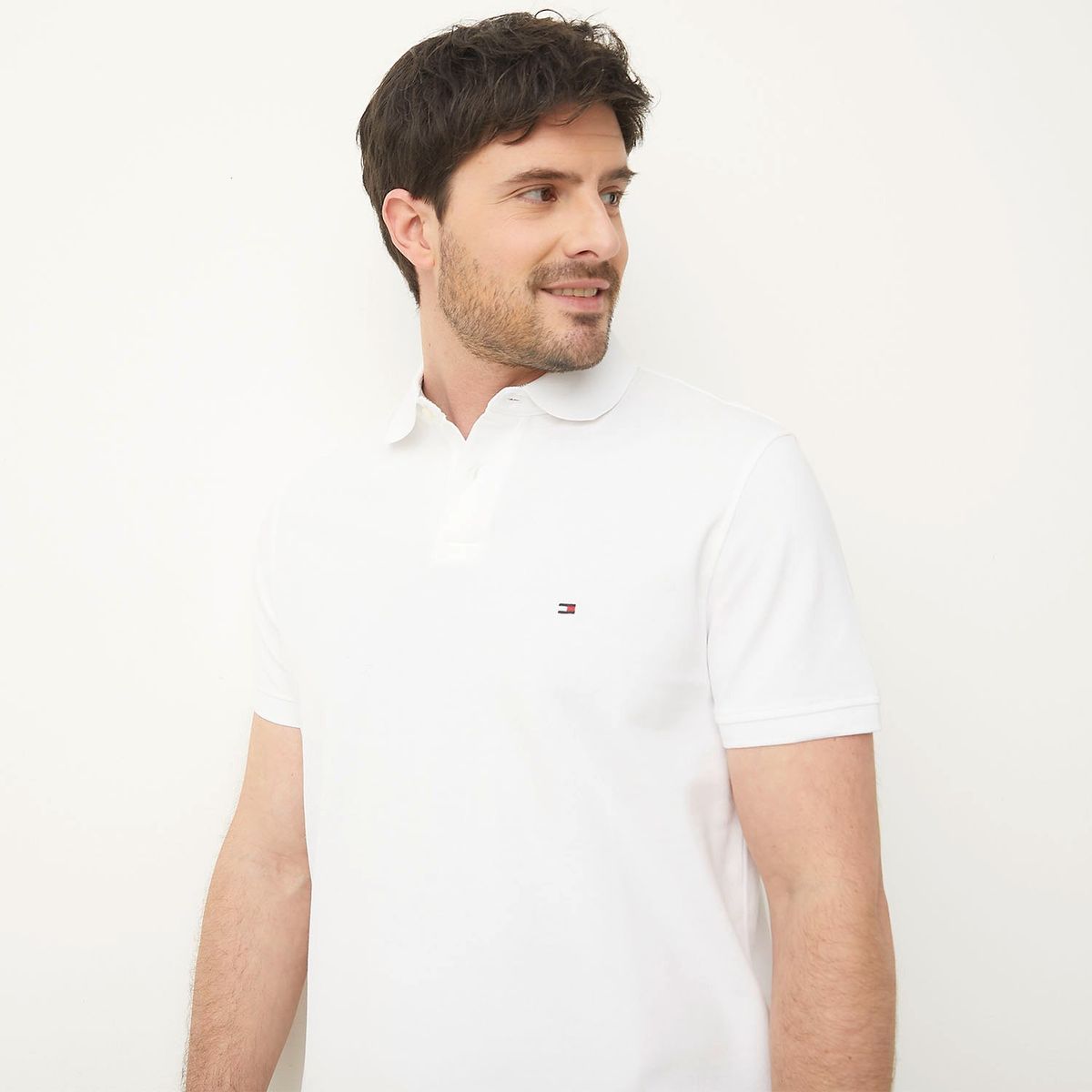 TOMMY HILFIGER - Polera Polo Manga Corta Hombre Tommy Hilfiger