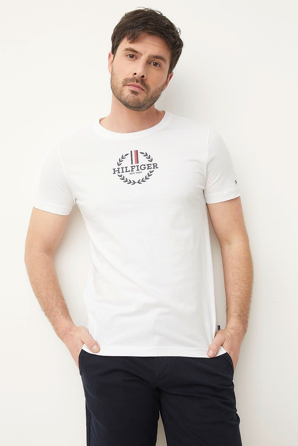 TOMMY HILFIGER - Polera Manga Corta Hombre Tommy Hilfiger