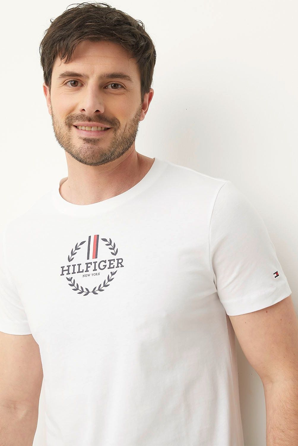 TOMMY HILFIGER - Polera Manga Corta Hombre Tommy Hilfiger