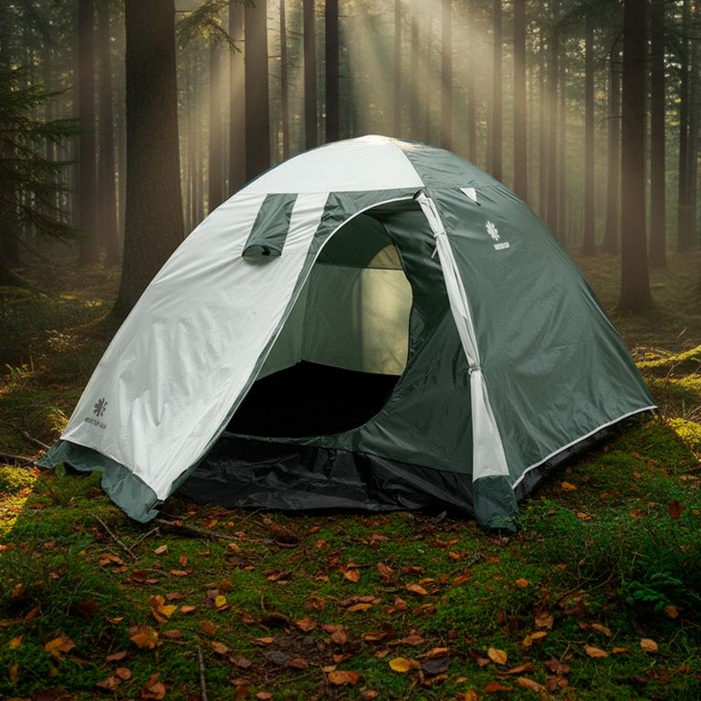 MOUNTAIN GEAR Carpa Familiar Camping Olympic para 8 Personas