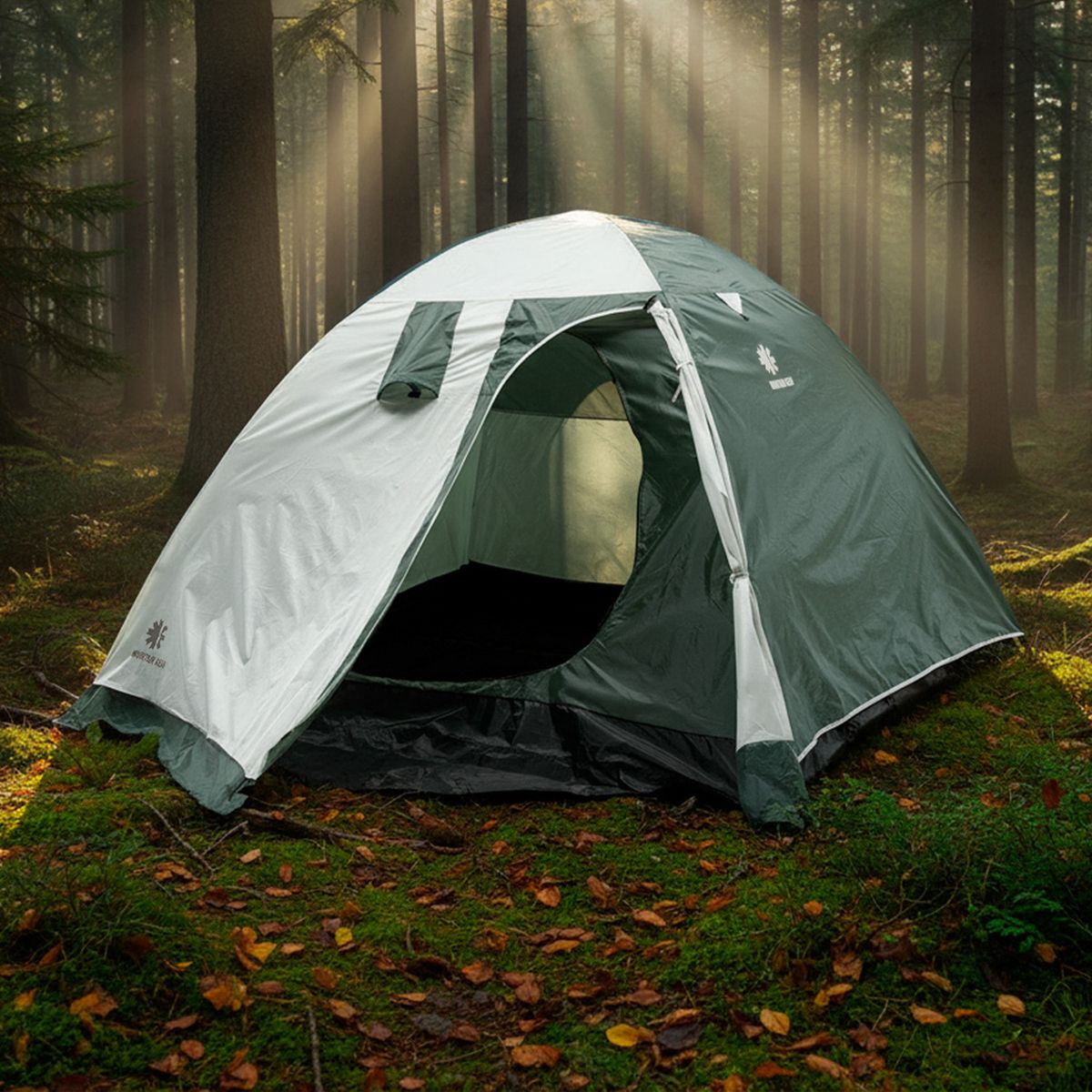 MOUNTAIN GEAR - Carpa Familiar Camping Mountain Gear Olympic para 8 Personas