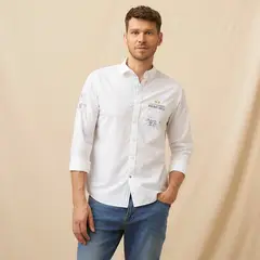 LA MARTINA - Camisa Manga Larga Hombre Slim Fit