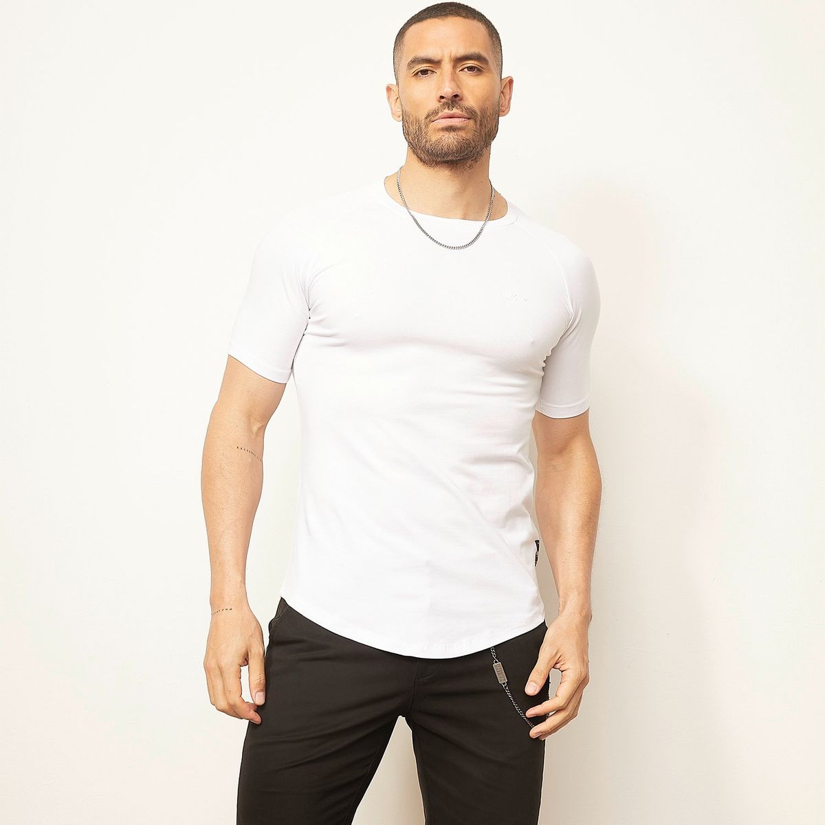 MOSSIMO - Polera Manga Corta Algodón Hombre Mossimo