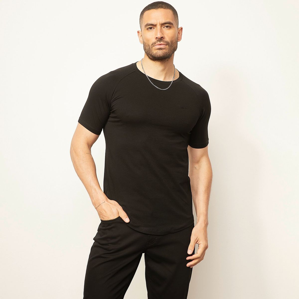 MOSSIMO - Polera Manga Corta Algodón Hombre Mossimo