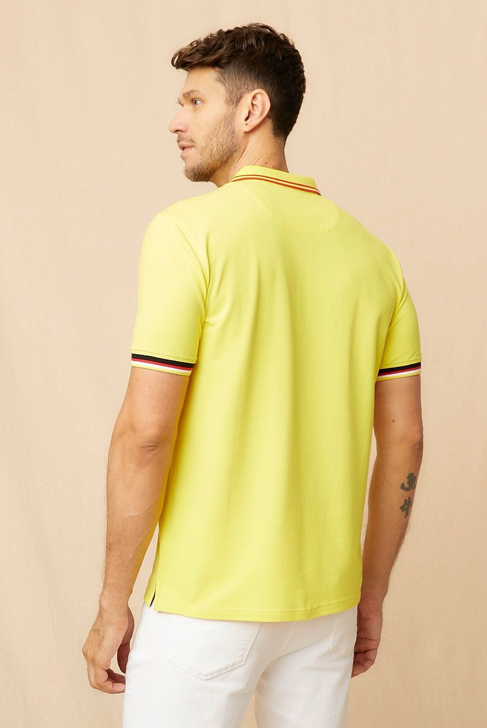 LA MARTINA - Polera Manga Corta Casual Hombre La Martina