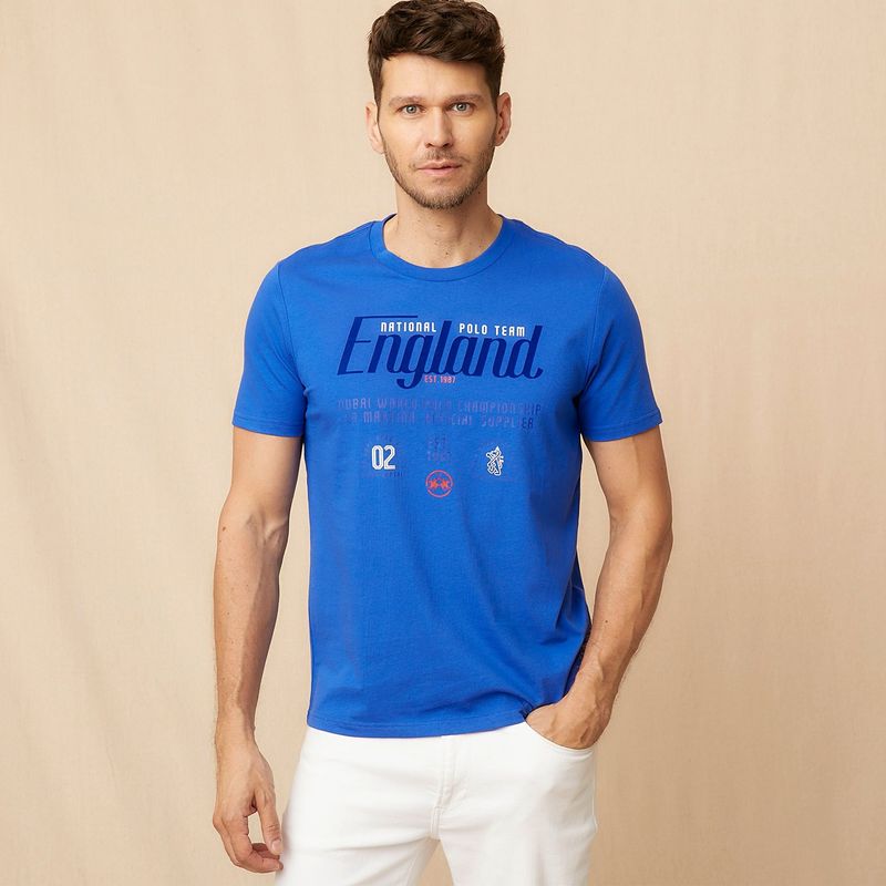LA MARTINA - Polera Manga Corta Algodón Hombre La Martina