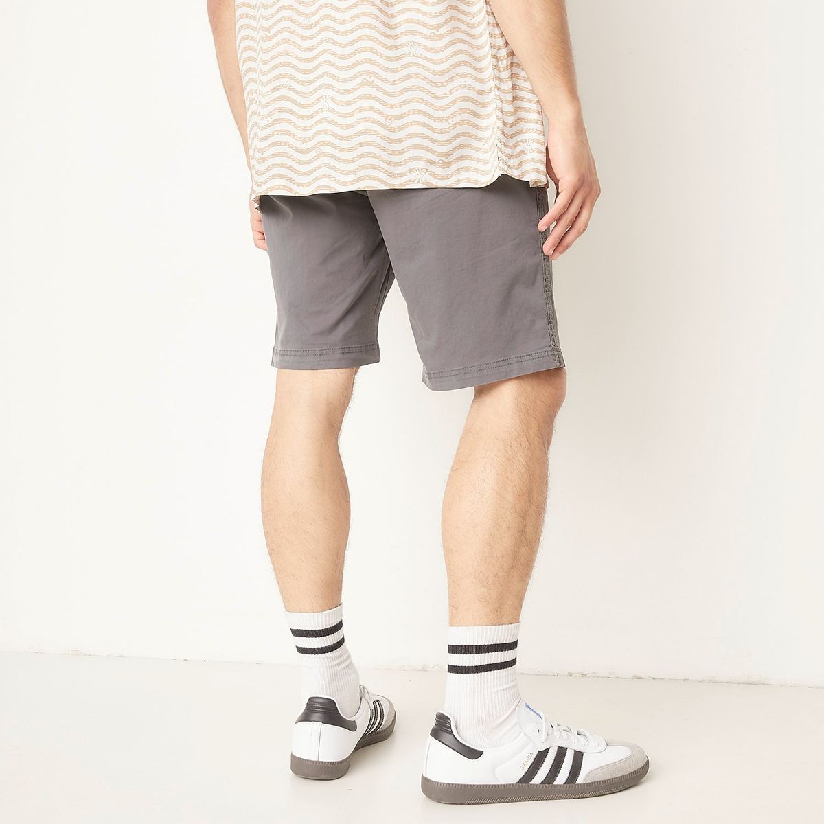 AMERICANINO - Bermuda Algodón Hombre Corte Americano